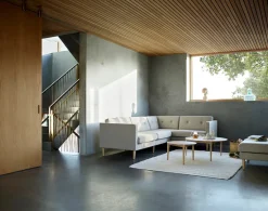 L42 Firhøj Hjørnesofa 4-Personers, beige fra<FDB Møbler Outlet