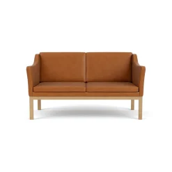 L45 MK154 2 pers. sofa, cognac læder af Mogens Koch<FDB Møbler Hot