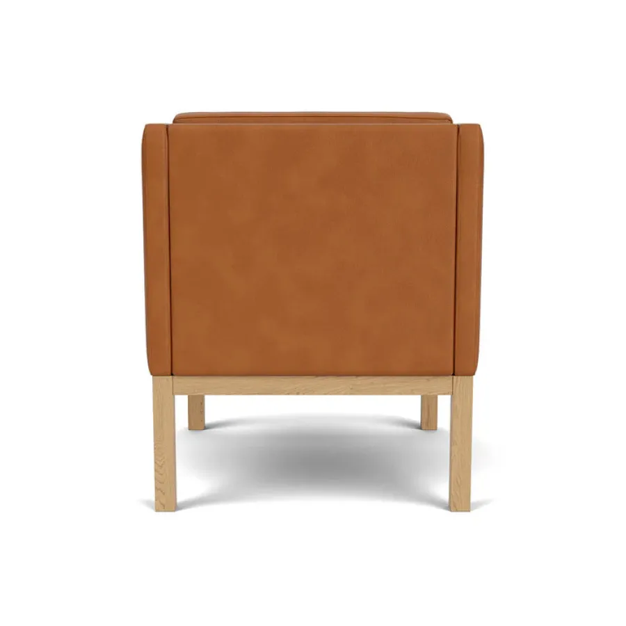 L46 MK155 lænestol, beige tekstil af Mogens Koch<FDB Møbler Hot