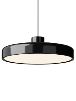 Lacquer pendant large, black fra<Nine Best
