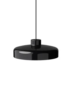 Lacquer pendant medium, black fra<Nine Best