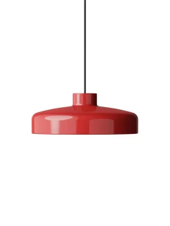 Lacquer pendant medium, red fra<Nine Hot