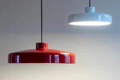 Lacquer pendant medium, red fra<Nine Hot