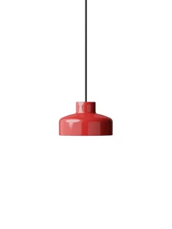 Lacquer pendant small, red fra<Nine Discount
