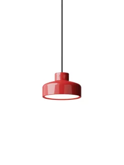 Lacquer pendant small, red fra<Nine Discount