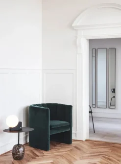 Lato bord LN9, Deep Green & Verde Alpi Marble fra<&Tradition Discount