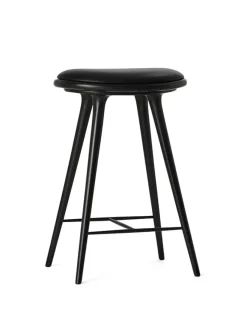 Lav barstol i sæbebehandlet eg fra<Mater New