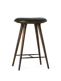 Lav barstol i Sirka grå egetræ fra<Mater Clearance