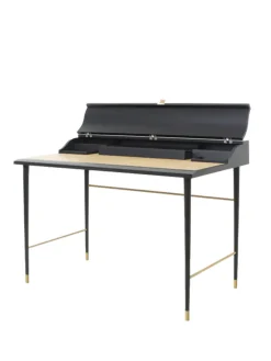 Laval Writing Desk i sort malet eg<Stellar Works Online