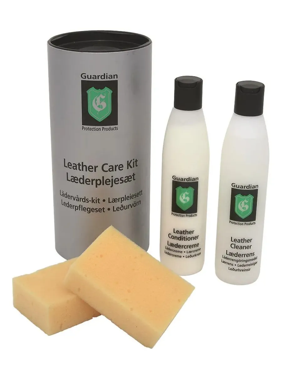 Læderplejesæt - anilin, semianilin, dækfarvet fra<Guardian Sale