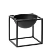 Lille Kubus Skål, sort fra<Audo Copenhagen Hot