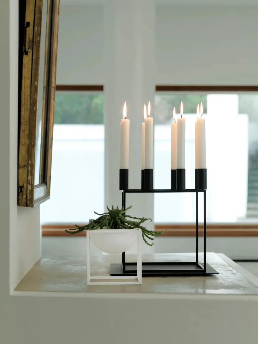 Lille Kubus Skål, sort fra<Audo Copenhagen Hot