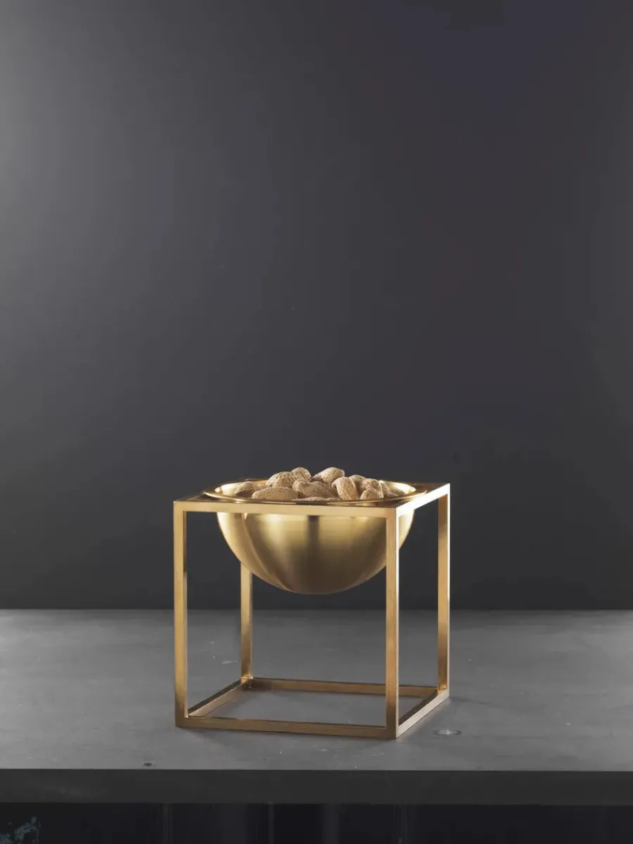 Lille Kubus Skål, sort fra<Audo Copenhagen Hot