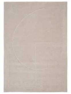 Lineal Poem Tæppe, Beige fra<Linie Design Clearance