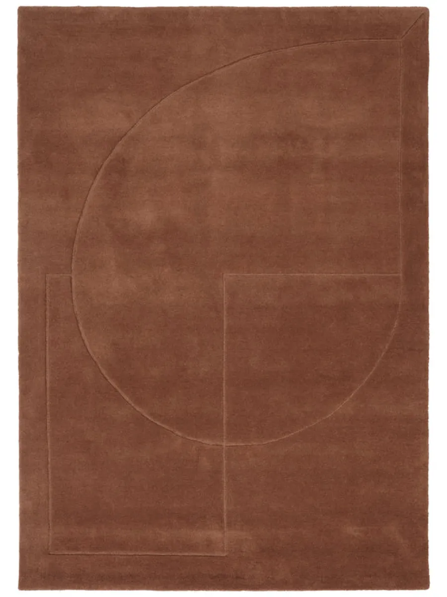 Lineal Poem Tæppe, Beige fra<Linie Design Clearance