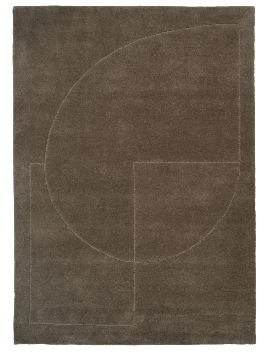 Lineal Poem Tæppe, Moss fra<Linie Design Hot