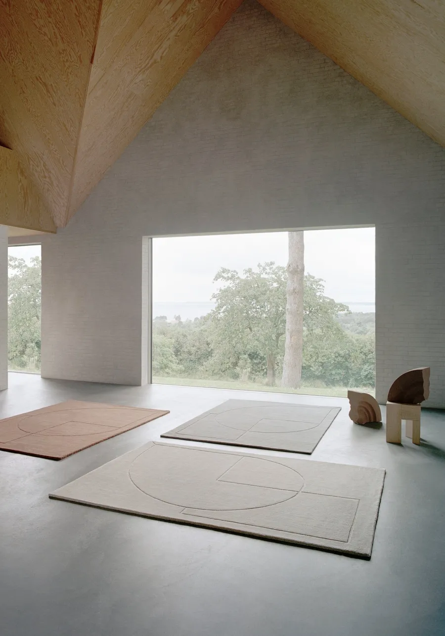 Lineal Poem Tæppe, Moss fra<Linie Design Hot