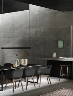 Linear Pendant Lamp 169,2 cm, grey fra<Muuto Hot