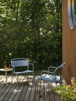 Linear Steel Coffee Table, Ø42 fra<Muuto Discount