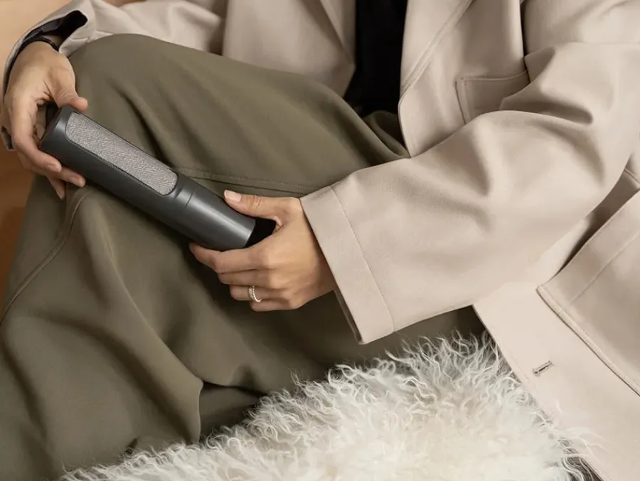 Lint Brush, Dark Grey fra<Steamery Stockholm Outlet