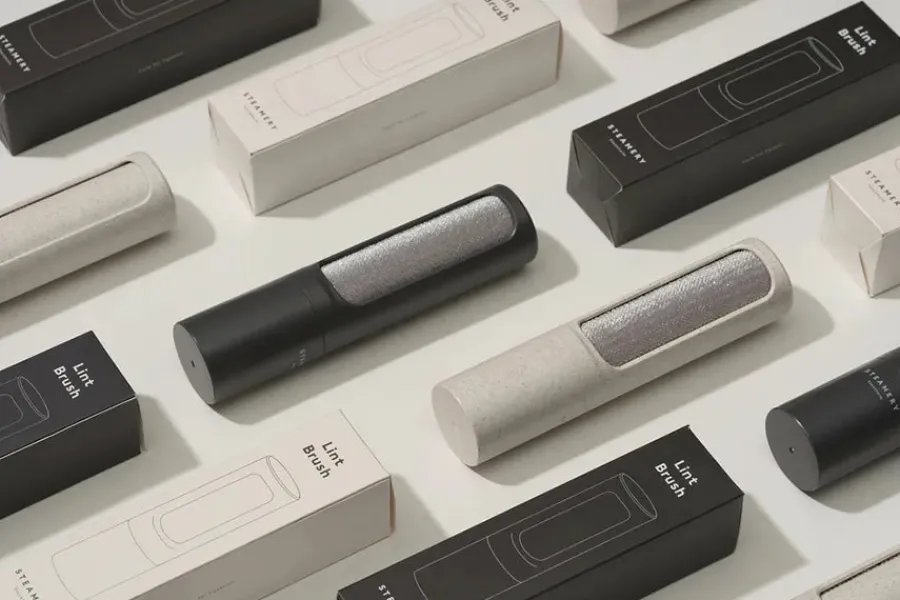 Lint Brush, Dark Grey fra<Steamery Stockholm Outlet