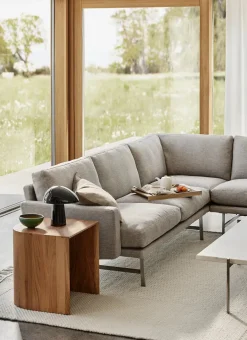 Lissoni PL117S Hjørnesofa, Clay 012 fra<Fritz Hansen