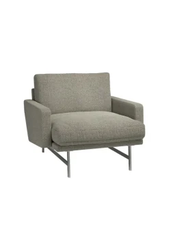 Lissoni PL111S Lounge Chair, Moss 015 fra<Fritz Hansen Discount