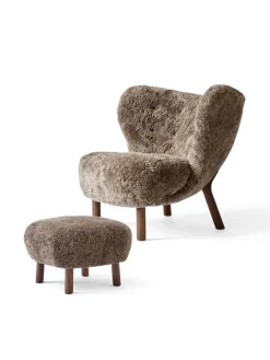 Little Petra inkl. skammel, Sheepskin Sahara fra<&Tradition Best