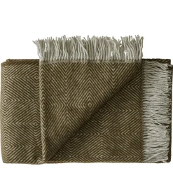 Livø Plaid, rosewood fra<Silkeborg Uldspinderi Discount