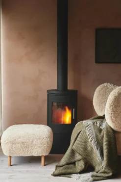 Livø Plaid, seaweed fra<Silkeborg Uldspinderi Discount