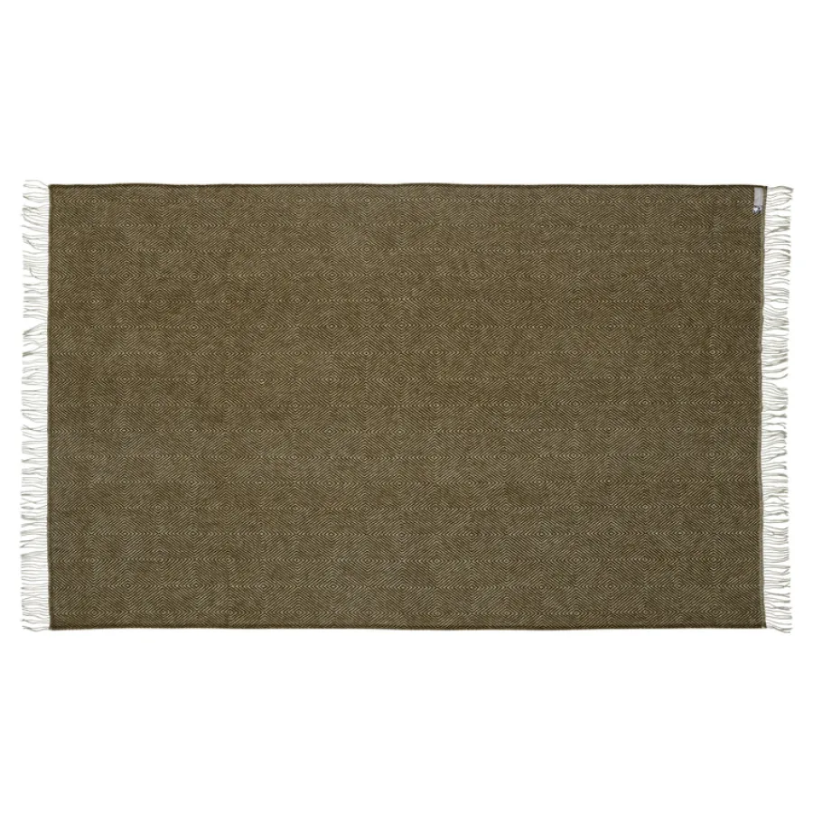 Livø Plaid, seaweed fra<Silkeborg Uldspinderi Discount