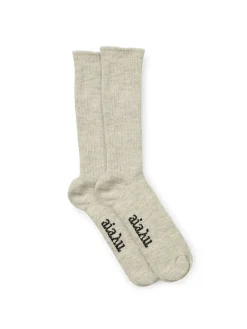 Llama Socks, pure stormy fra<Aiayu Best