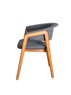 Luna Stol, teak/grey fra<Cane-line New