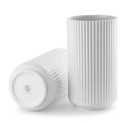 Lyngbyvasen blå glas fra<Lyngby Porcelæn Best