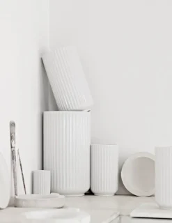 Lyngbyvasen i klar glas fra<Lyngby Porcelæn Discount