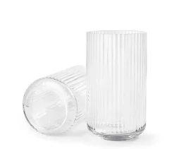 Lyngbyvasen i klar glas fra<Lyngby Porcelæn Discount