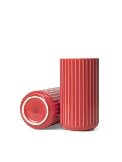 Lyngbyvasen i mørk grøn, H31 cm fra<Lyngby Porcelæn New