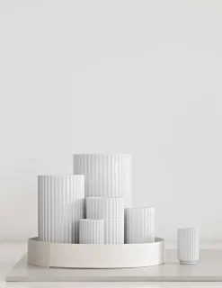 Lyngbyvasen i rosa, H25 cm fra<Lyngby Porcelæn Best