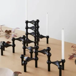 Lys i beige til Nagel lysestage<STOFF Nagel Best