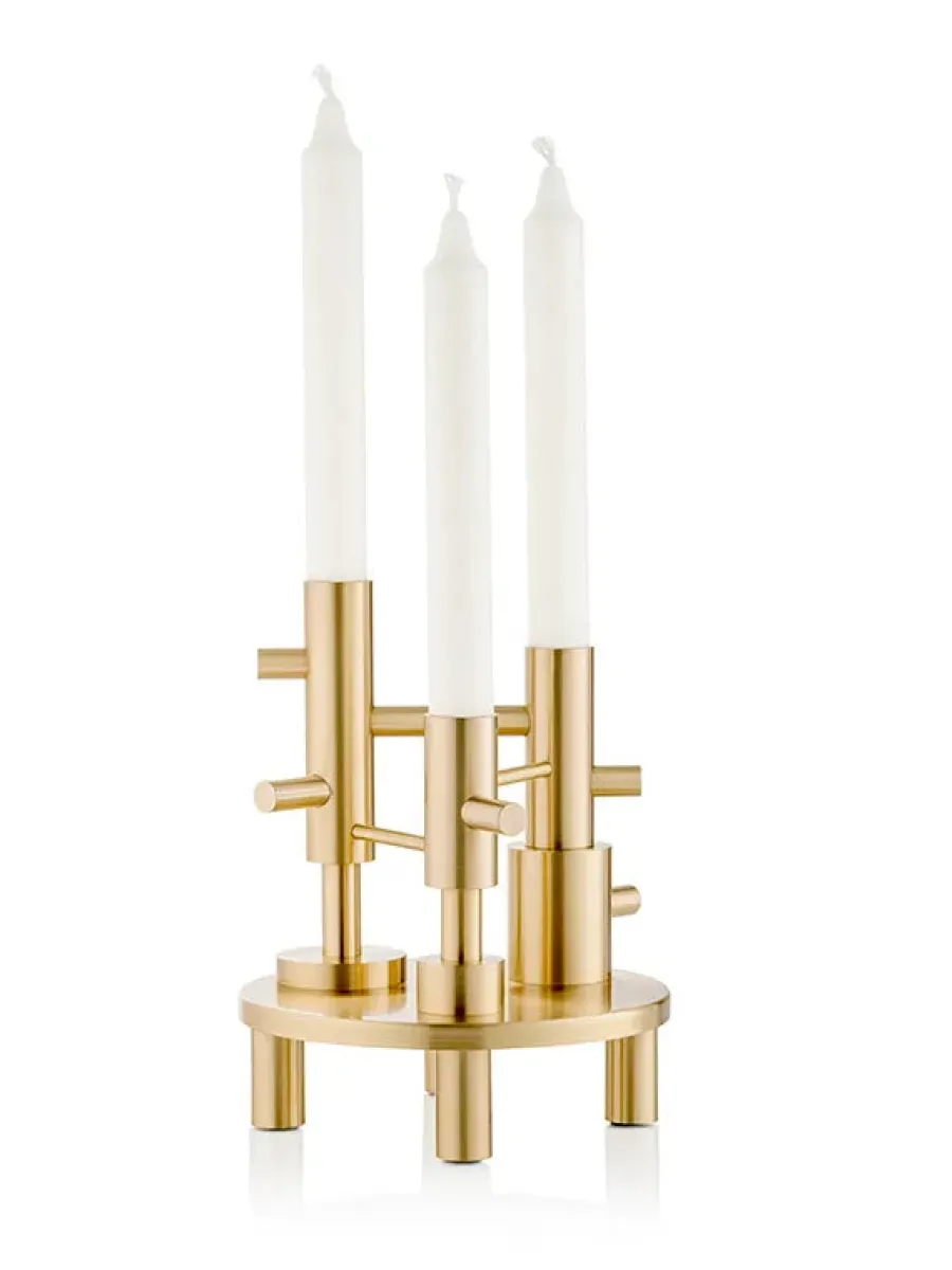 Lysestage large messing af Jaime Hayon<Fritz Hansen