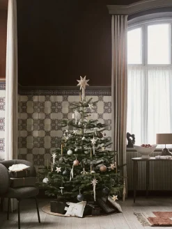 Marble Baubles, M, sæt á 4 stk. fra<Ferm Living Online