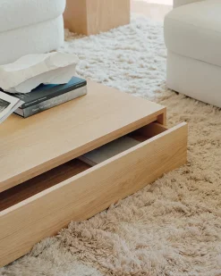 Mass Coffee Table Wide, black fra<New Works Clearance