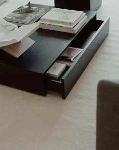 Mass Coffee Table Wide, oak fra<New Works