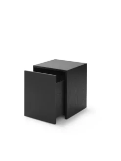 Mass Side Table, black fra<New Works New