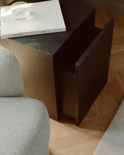 Mass Side Table, oak fra<New Works Hot