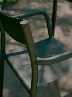 May Armchair, dark green fra<New Works Hot