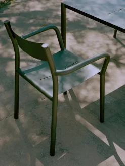 May Armchair, light grey fra<New Works Online