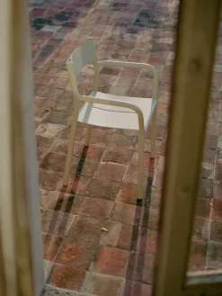 May Armchair, light grey fra<New Works Online