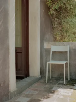 May Chair, light grey fra<New Works