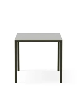 May Spisebord 85 x 85, dark green fra<New Works New
